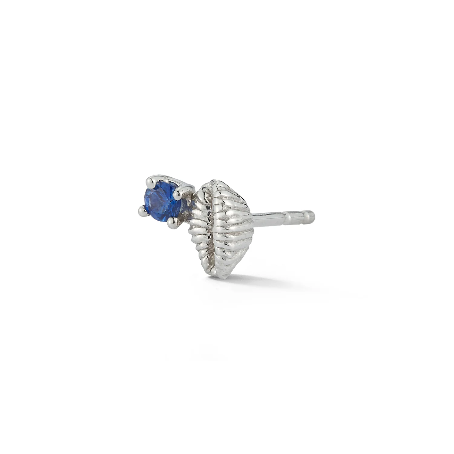 Bitsy Bean Stud with Sapphire - Open - Image 4
