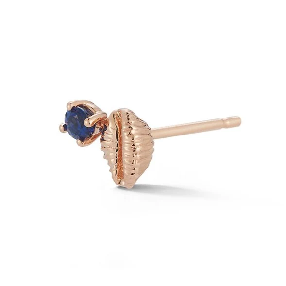 Bitsy Bean Stud with Sapphire - Open - Image 6