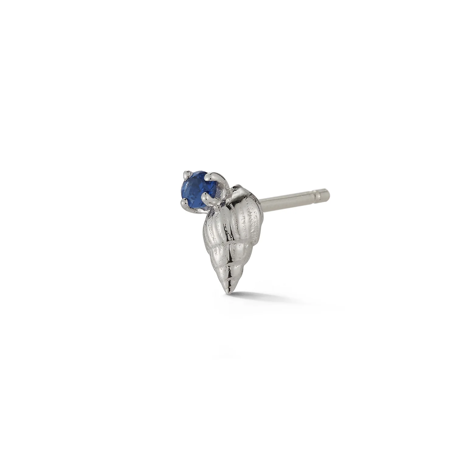 Bitsy Ursula Stud with Sapphire - Closed - Image 4
