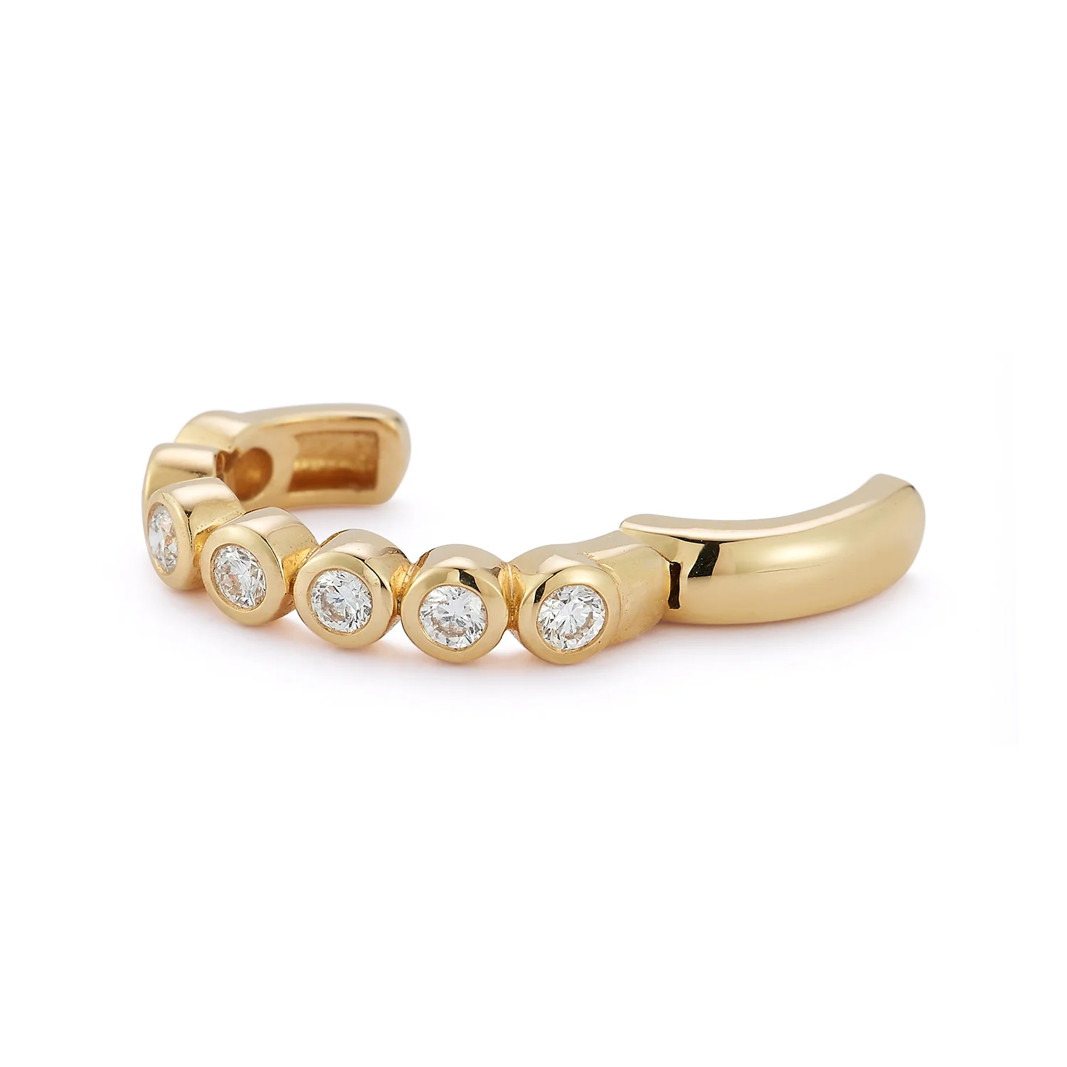 Bubble Ear Cuff - Diamond - Image 3