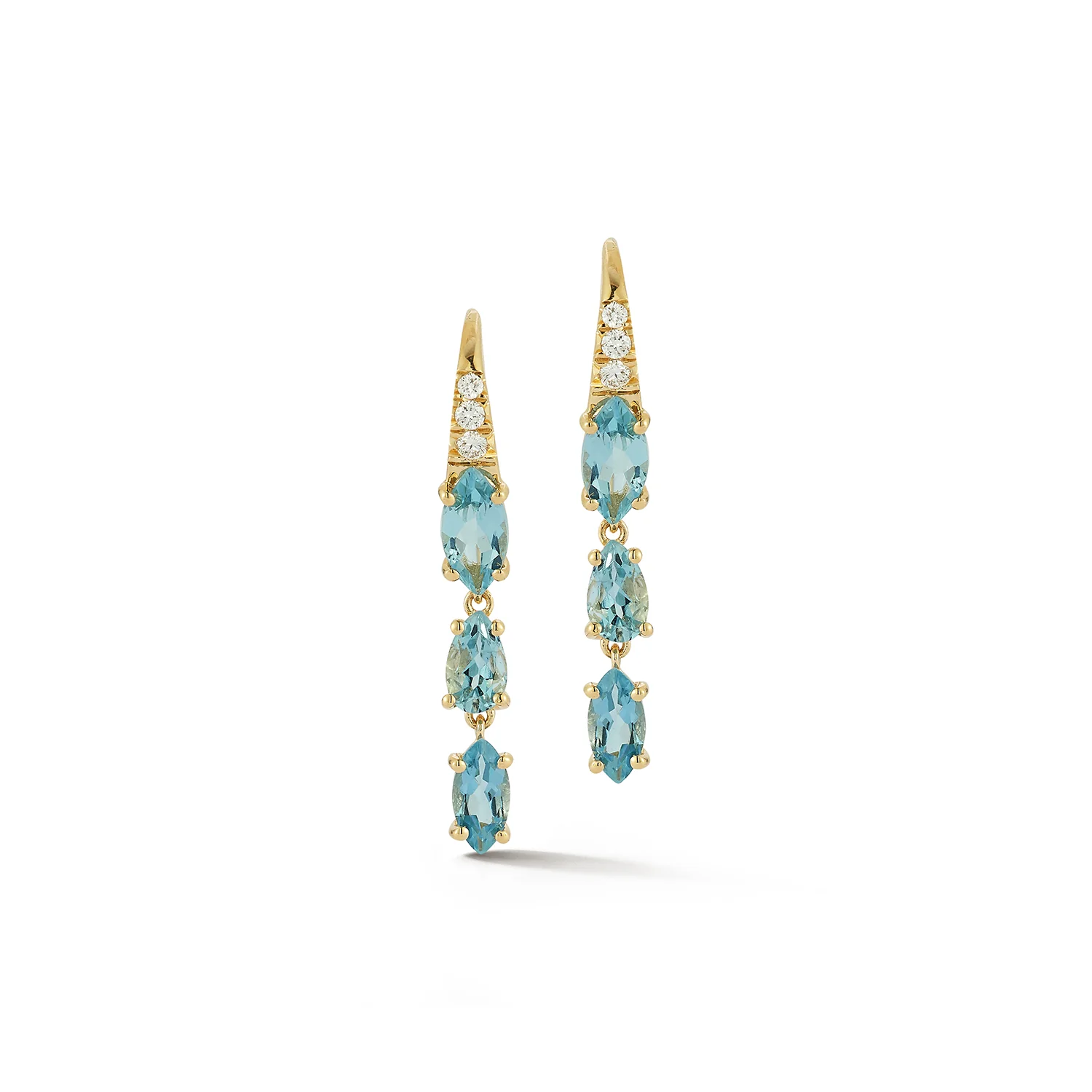 Dew Drops - Triple Zimbaqua Aquamarine - Image 3
