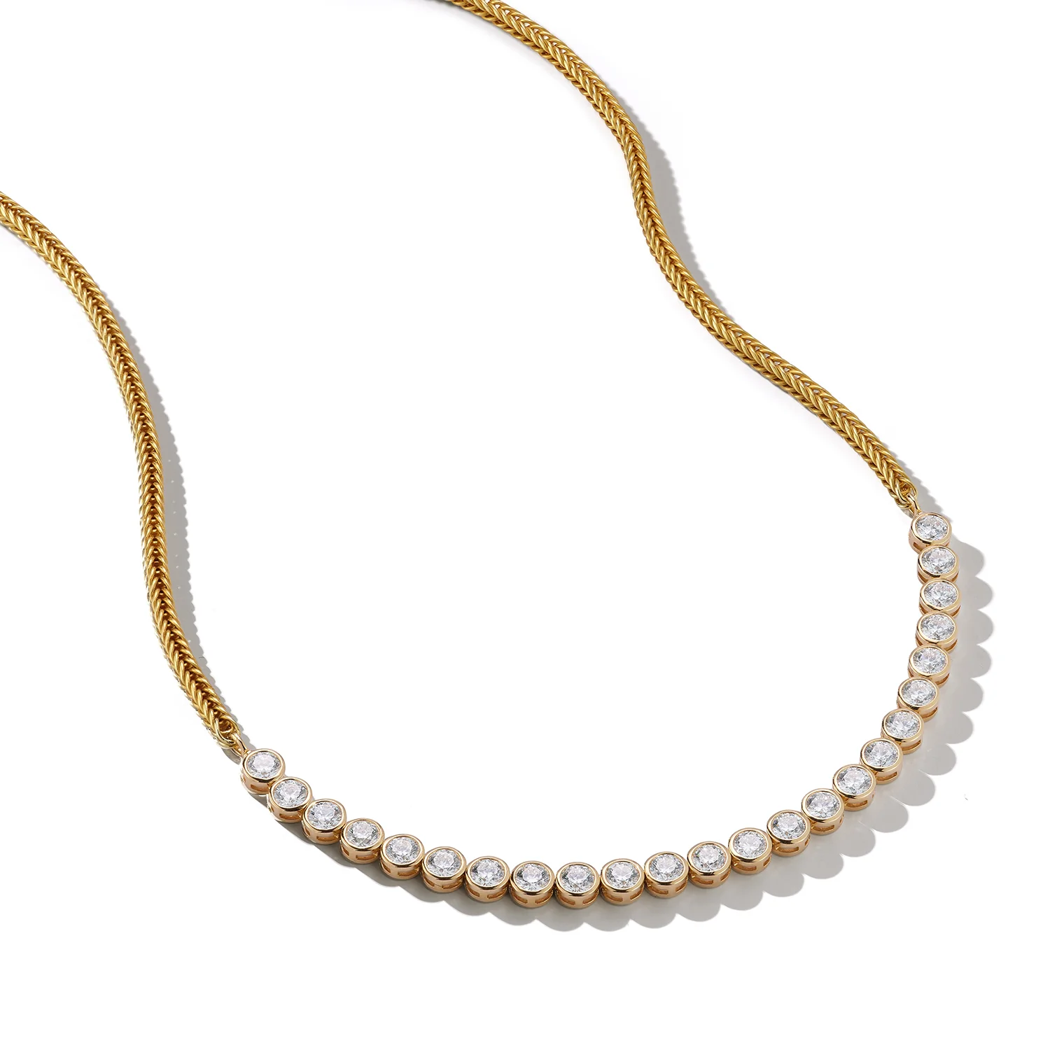 Diamond Bubble Necklace - Image 2