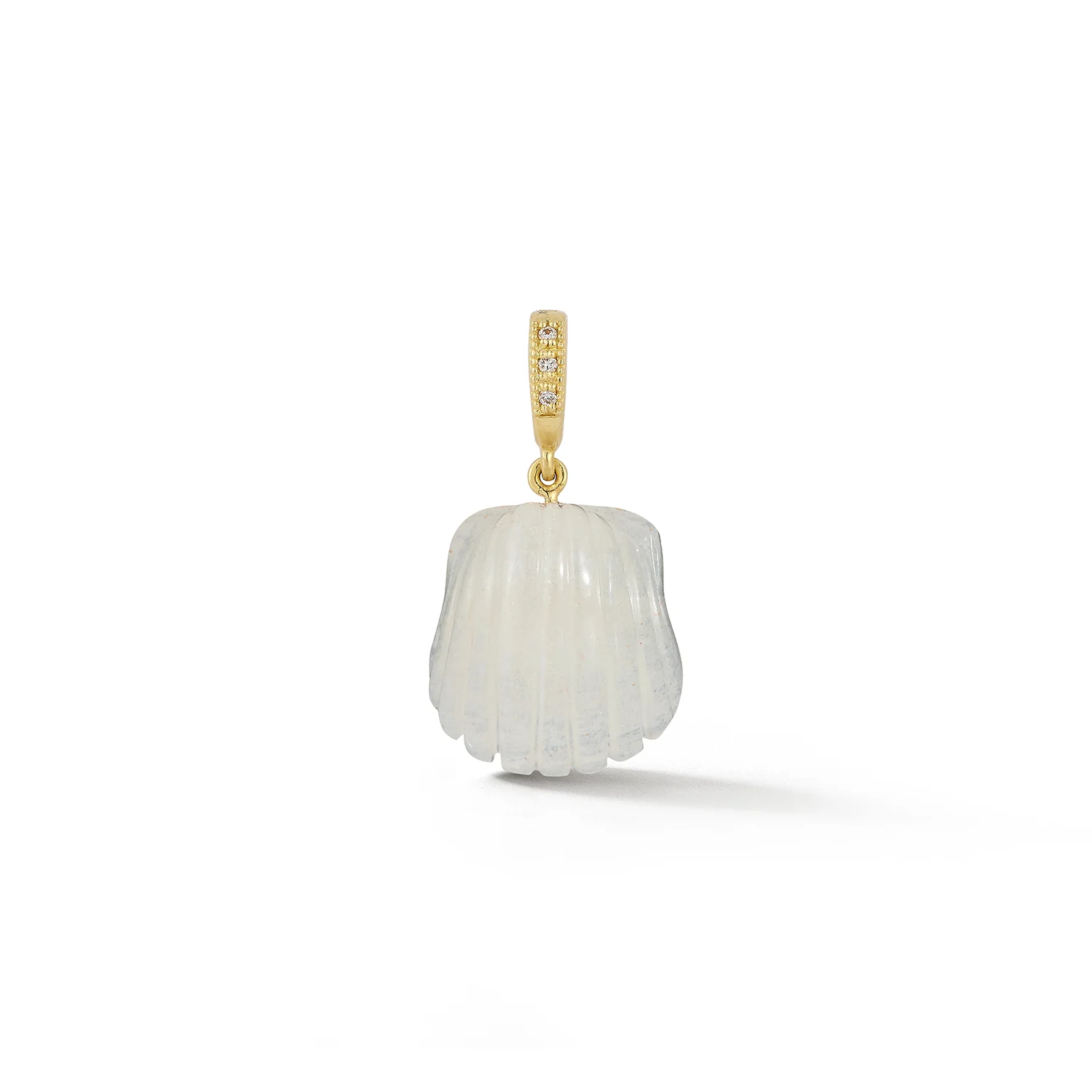Dream Shell Pendant - Moonstone - Image 3