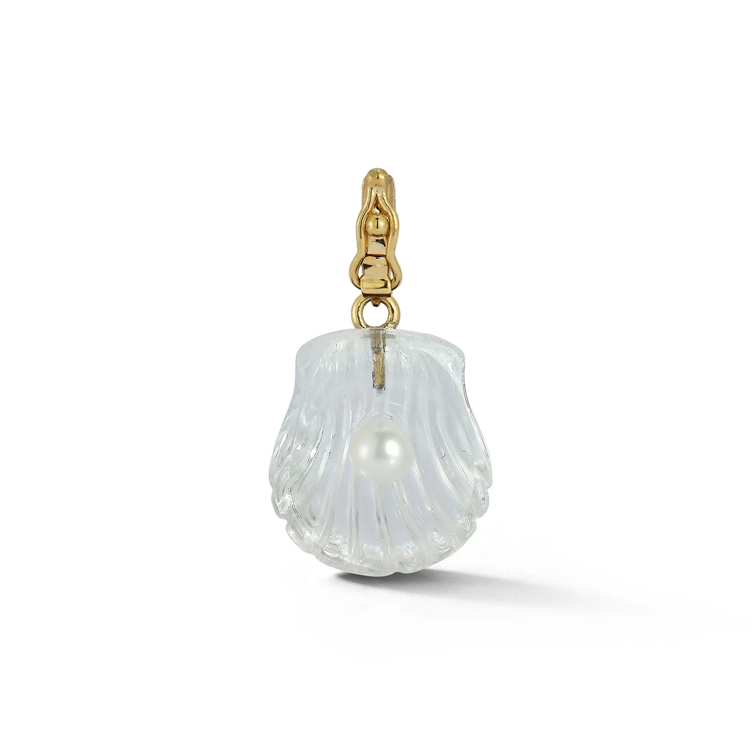 Dream Shell Pendant - Rock Crystal - Image 2