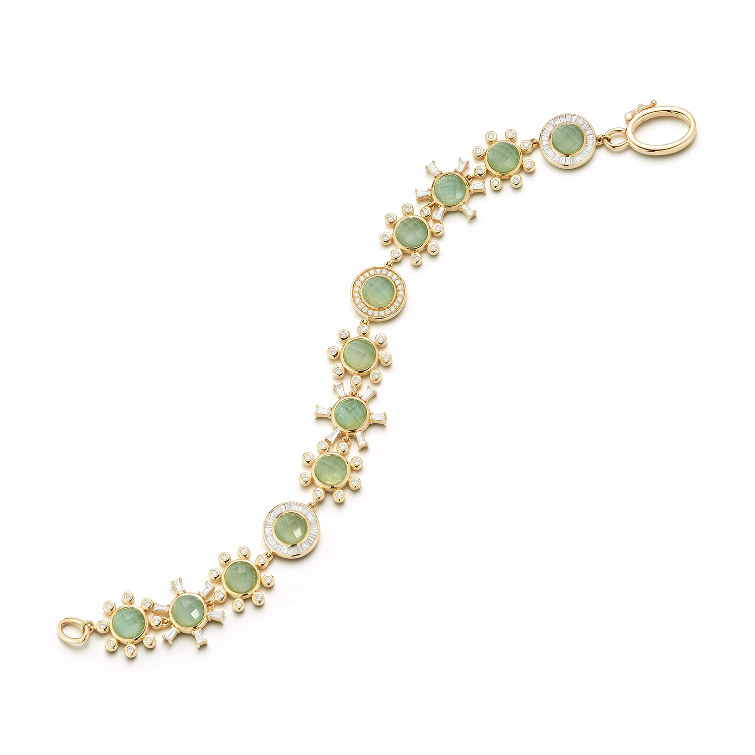 Galaxy Bracelet - Chrysoprase - Image 3