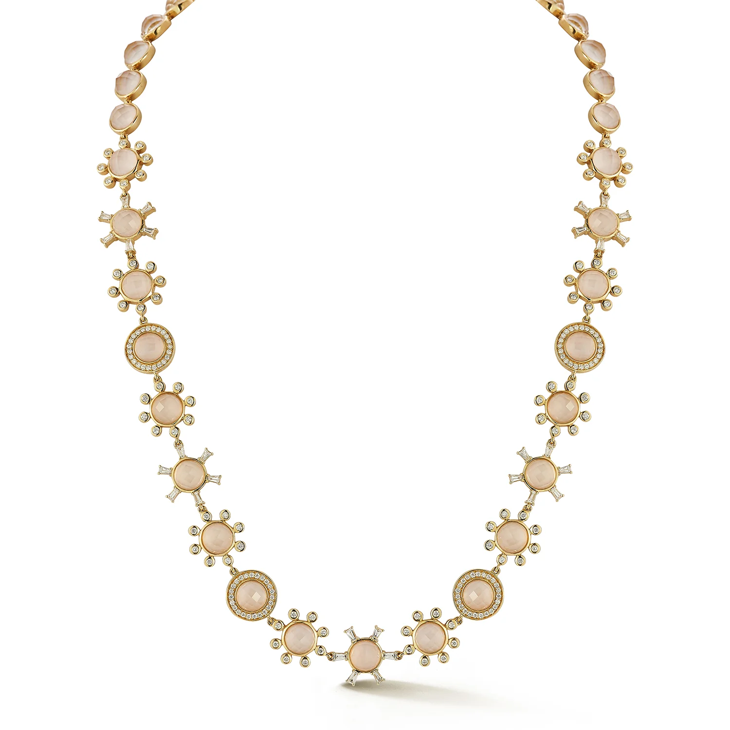 Galaxy Necklace - Pink Opal - Image 4