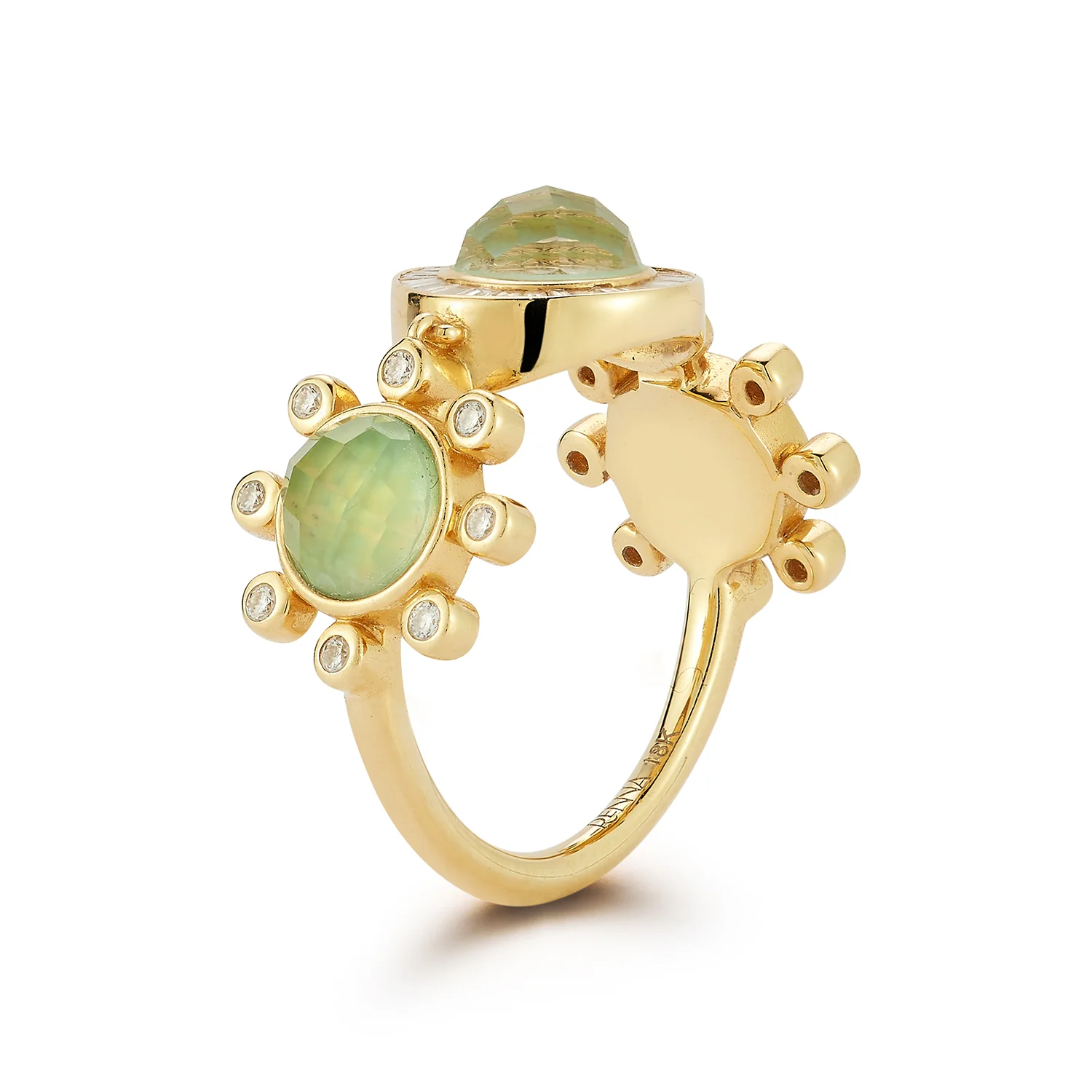 Galaxy Ring - Chrysoprase - Image 3
