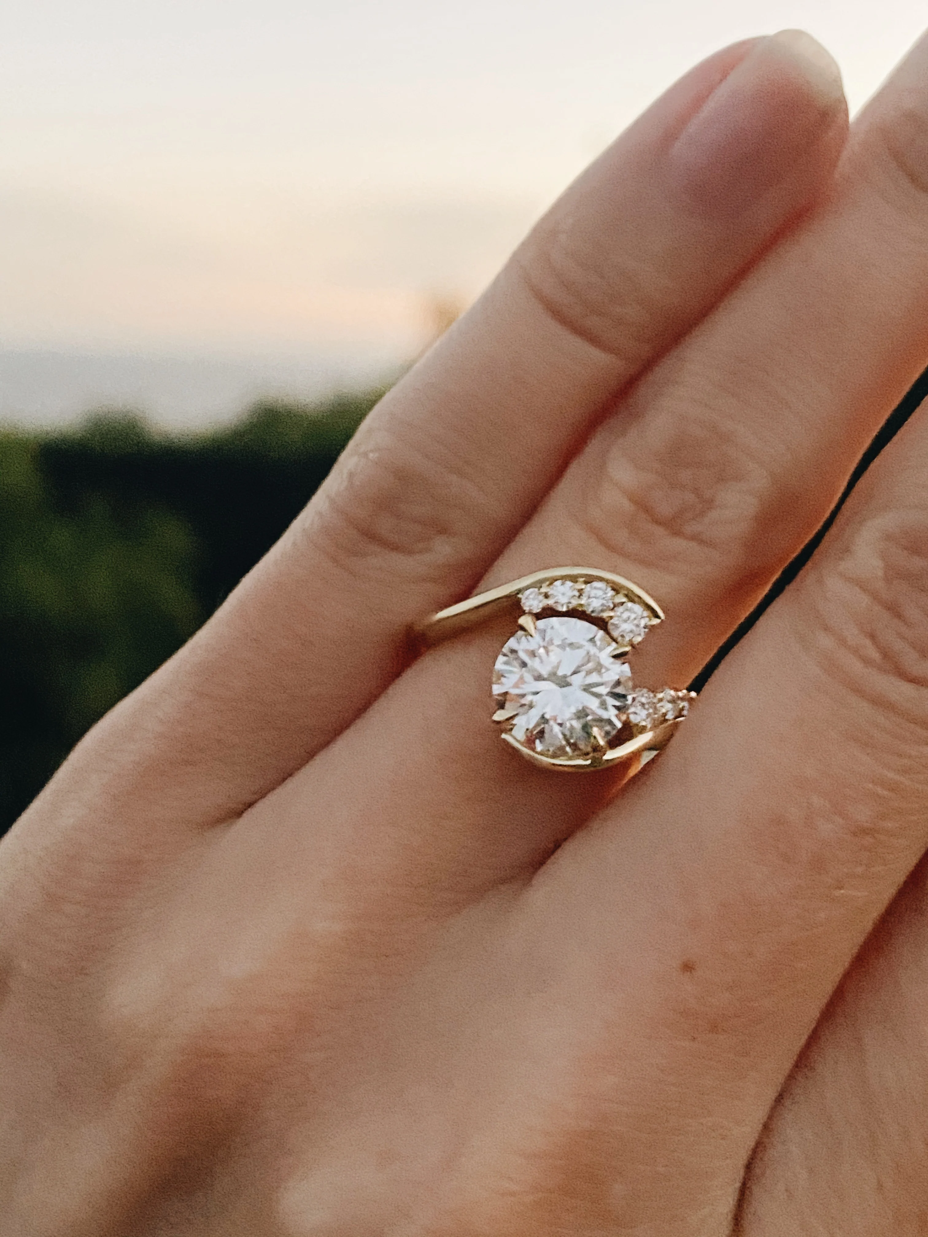 Head In The Clouds Diamond Ring - Image 3