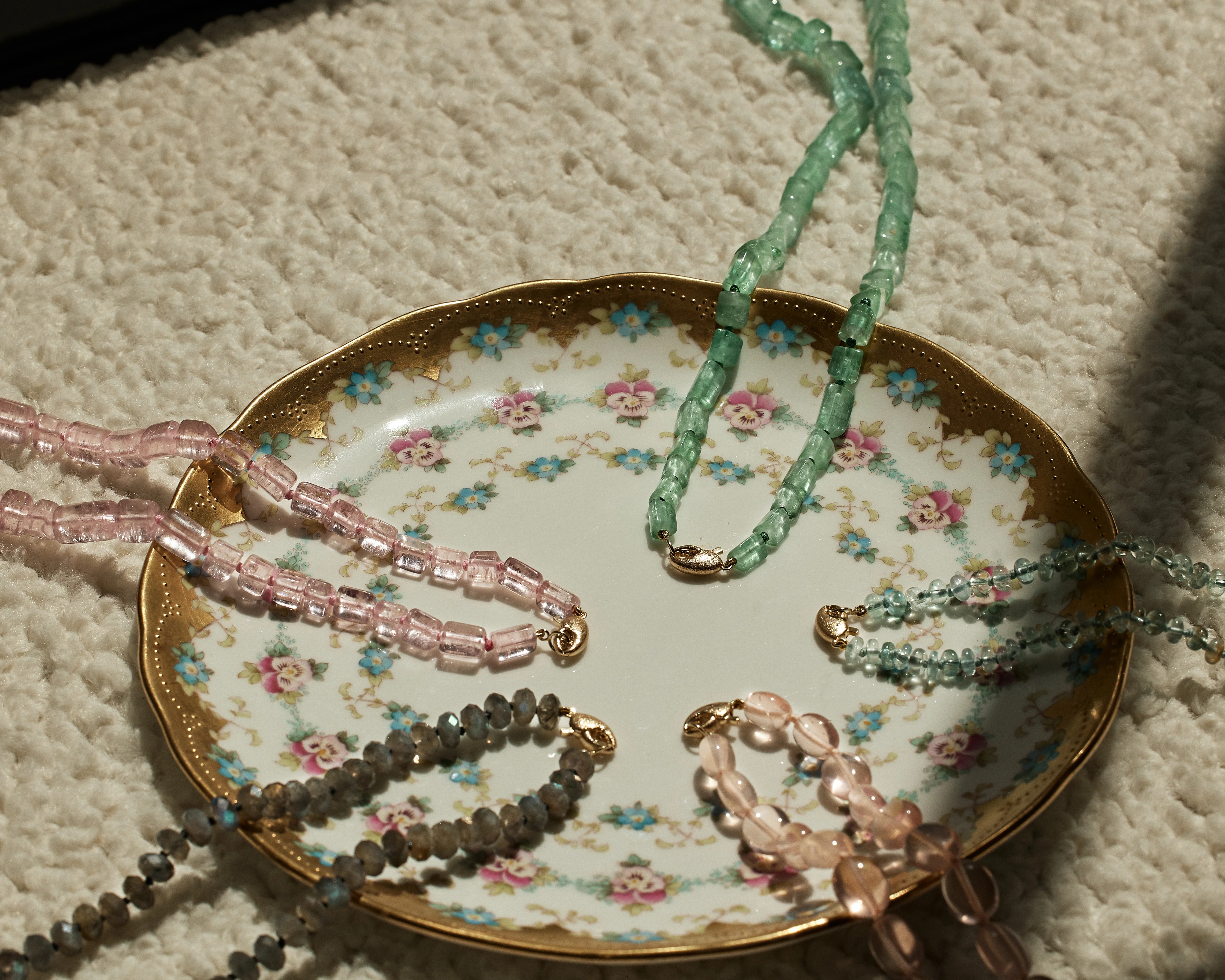 Labradorite Beaded Necklace - Image 4