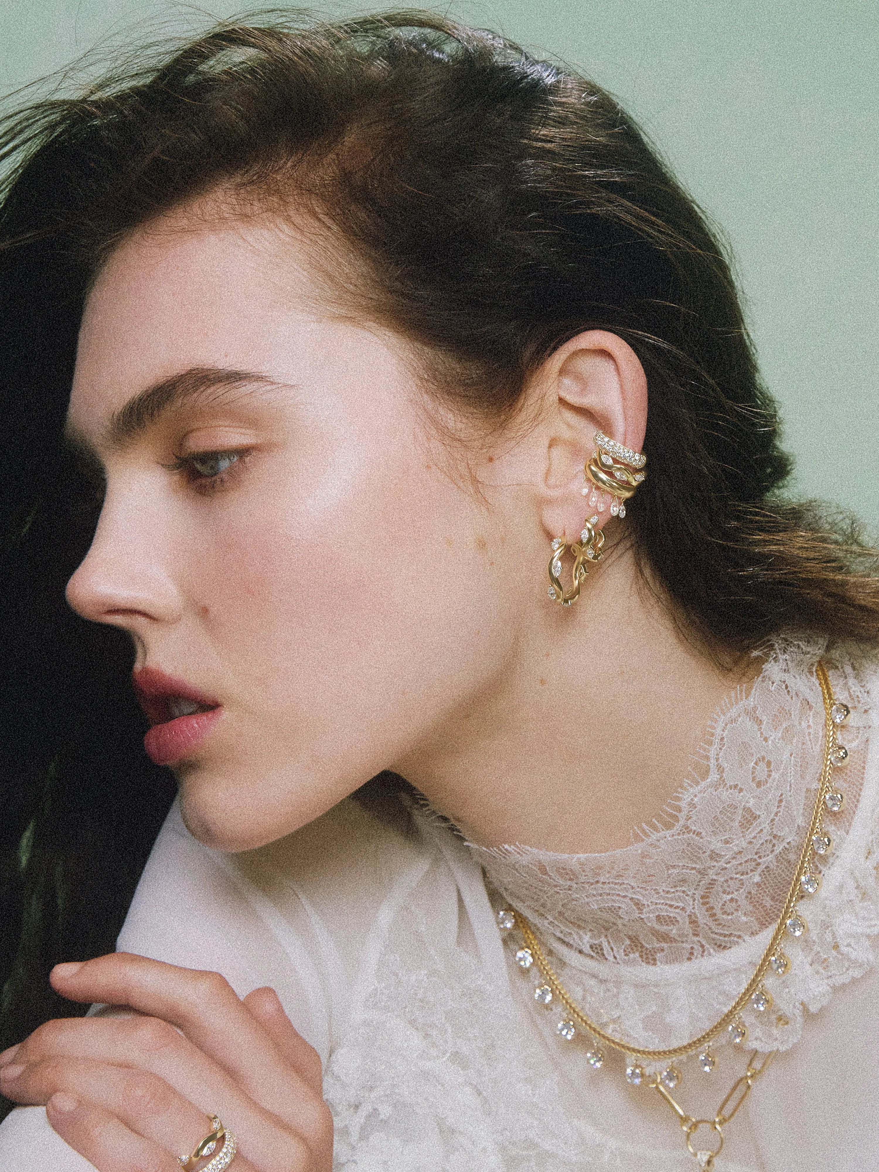 Briolette Ear Cuff - Image 5