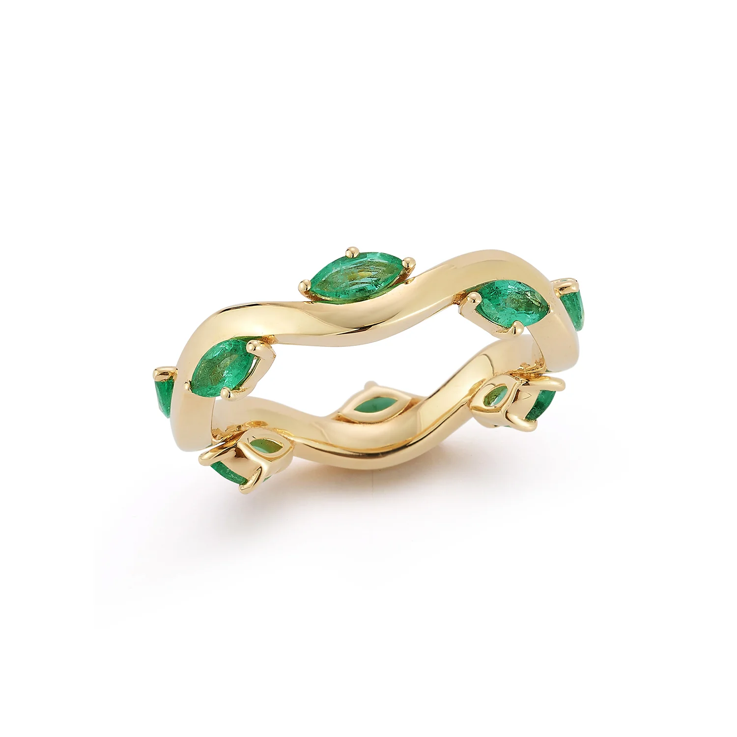 Marquise Constellation Ring - Emerald - Image 3