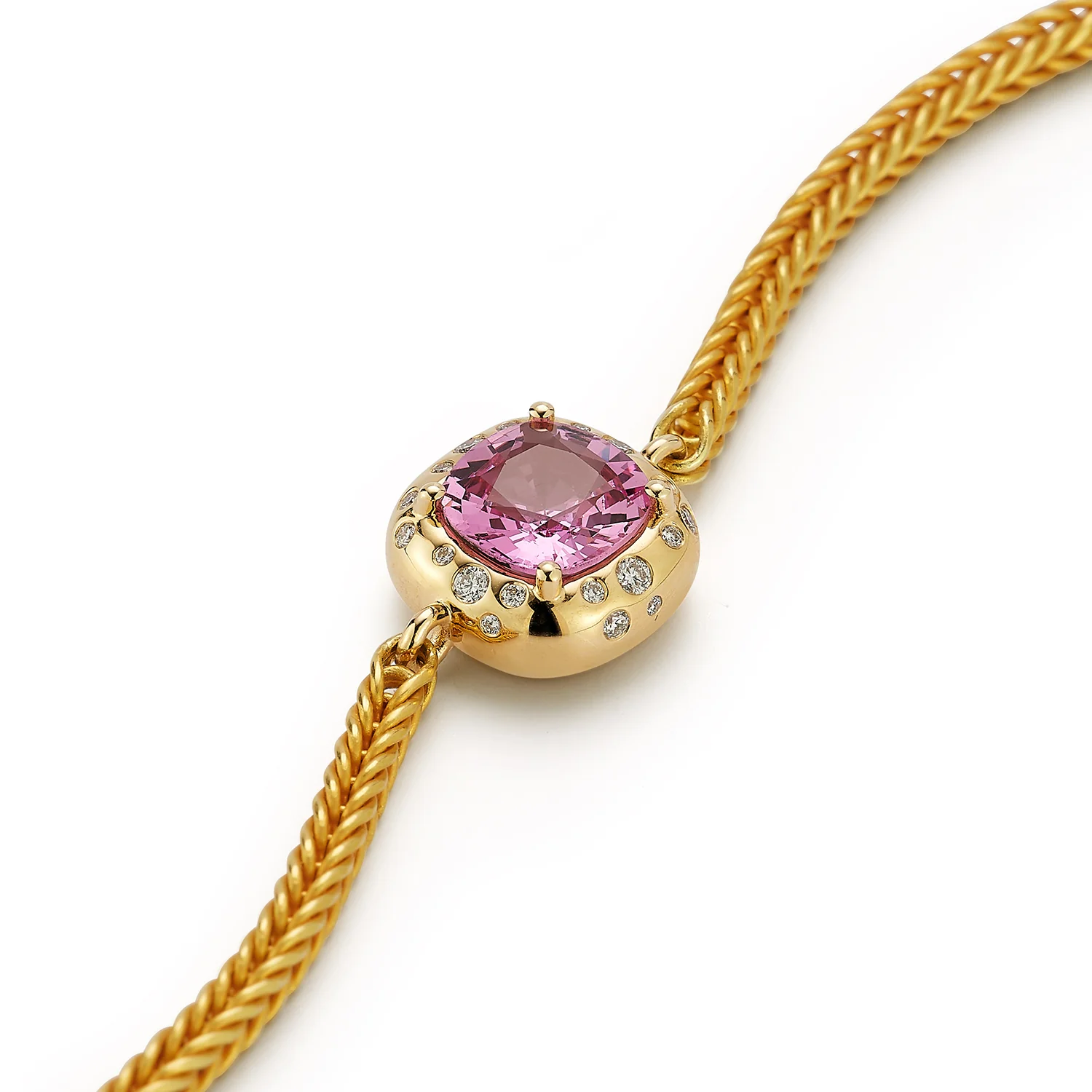 Reese Bracelet - Pink Spinel - Image 4