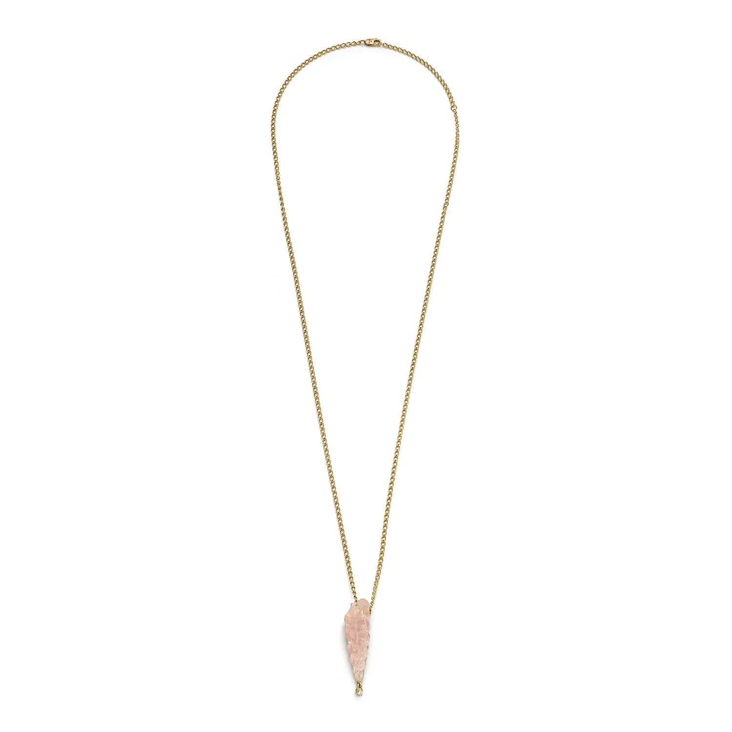 Rose Quartz Gustavia Necklace - Image 3