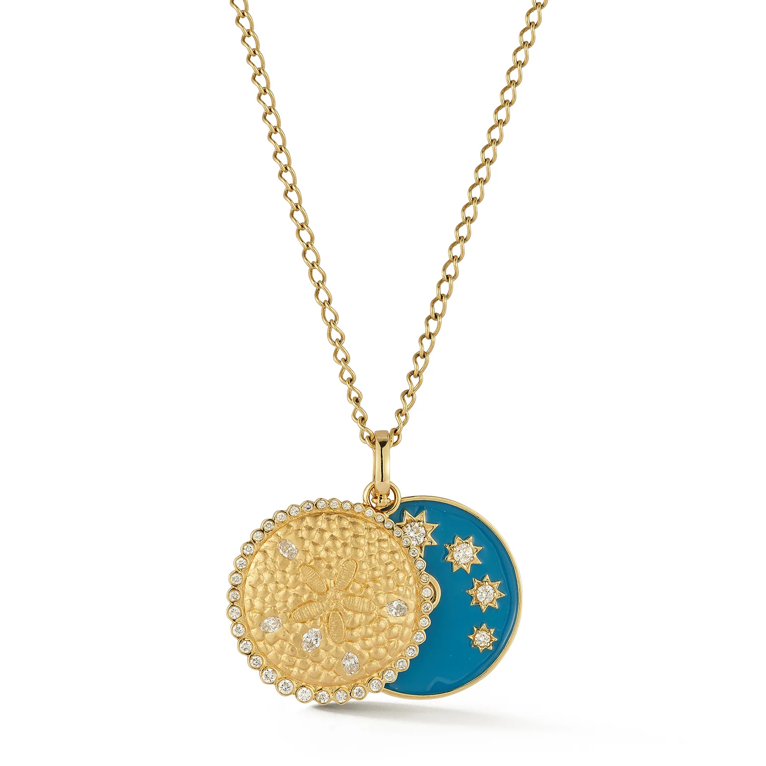Sand Dollar Locket Necklace - Image 3
