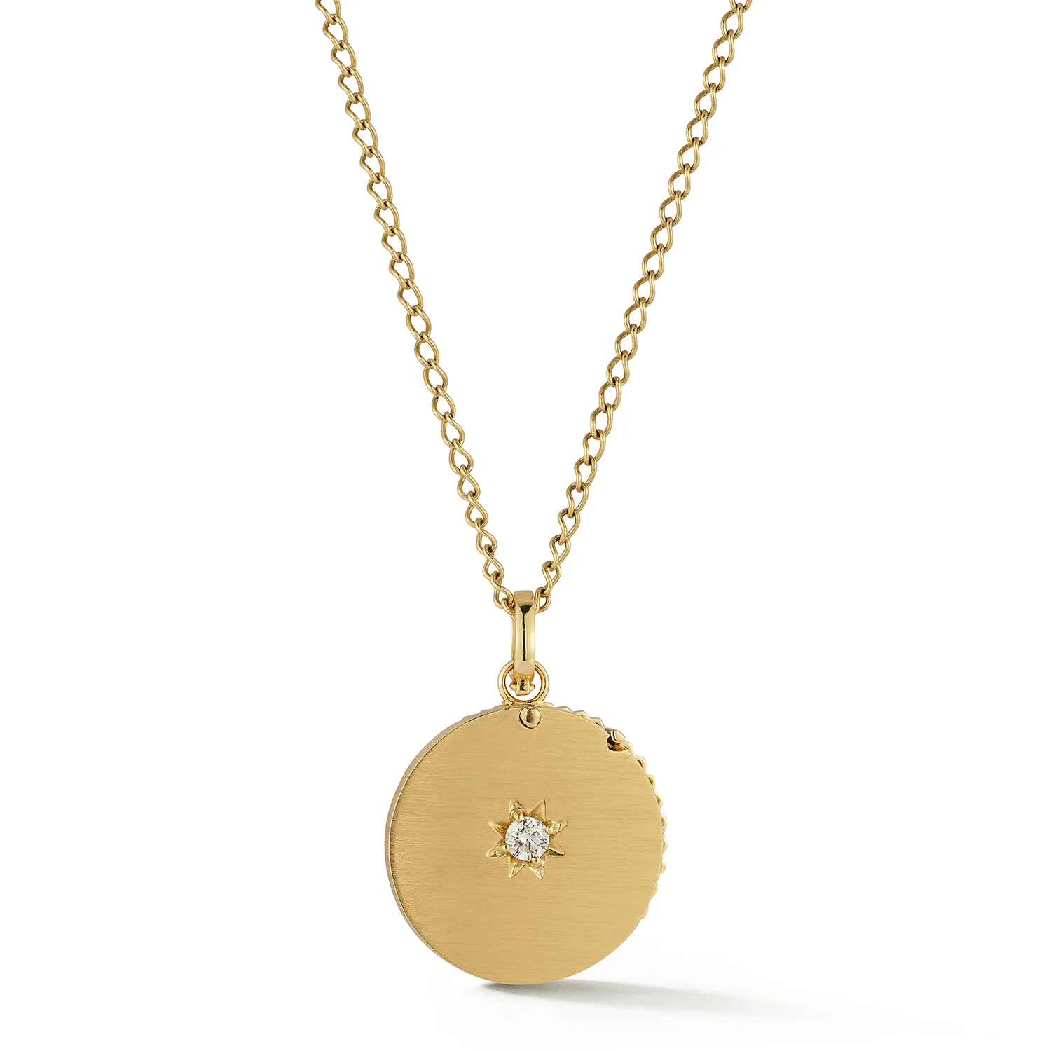 Sand Dollar Locket Necklace - Image 4