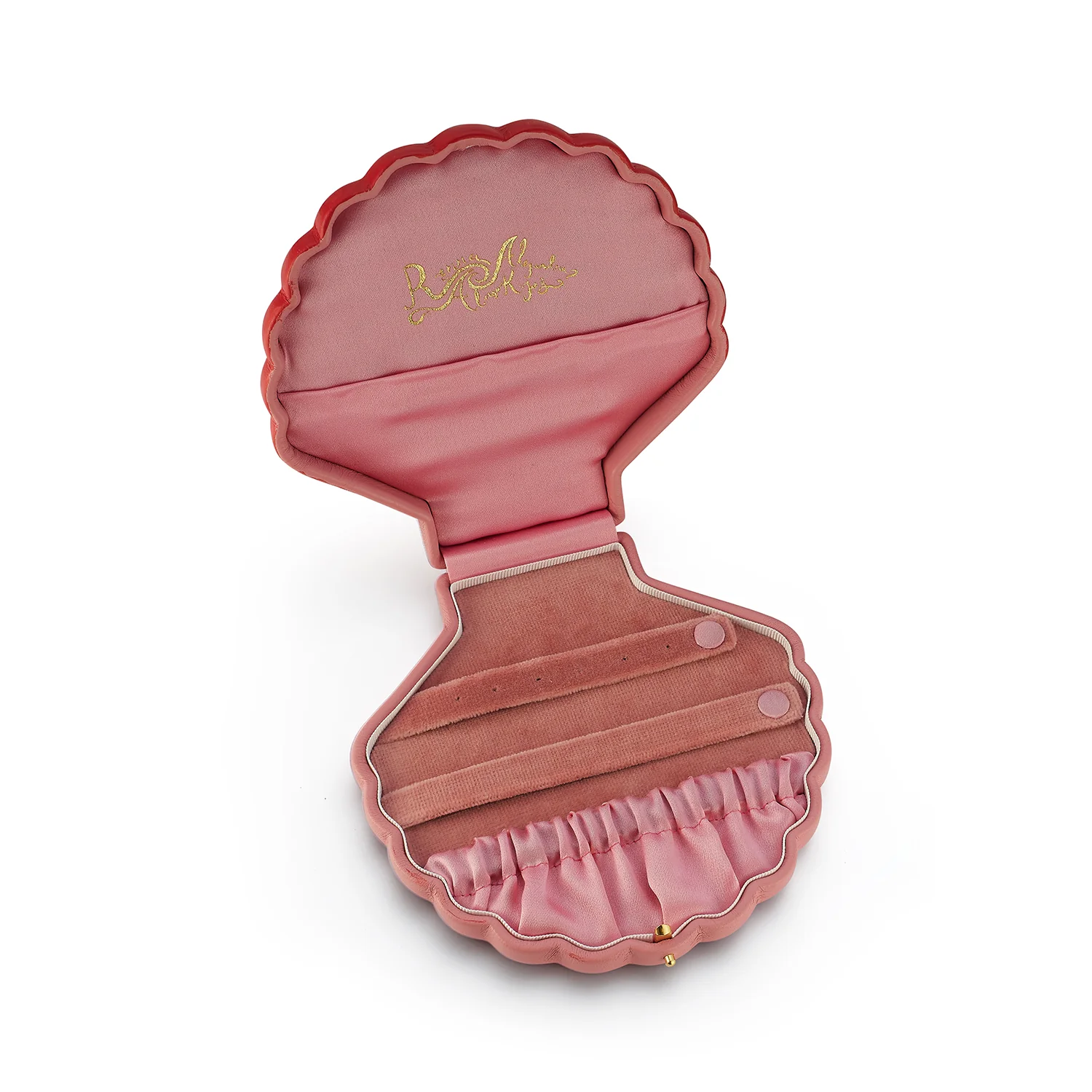 Large Shell Jewelry Storage Box - Pink - Image 4