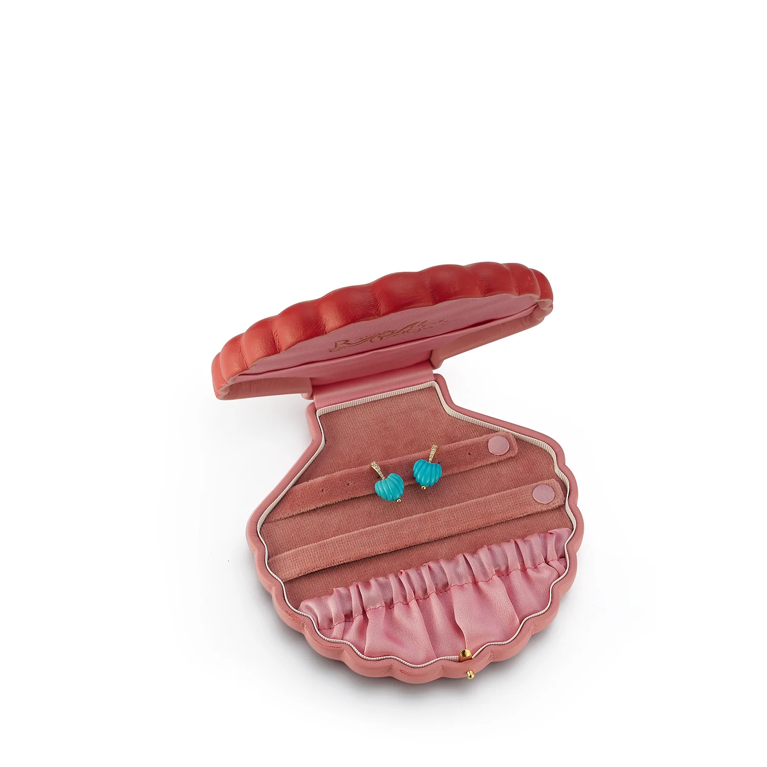 Large Shell Jewelry Storage Box - Pink - Image 5