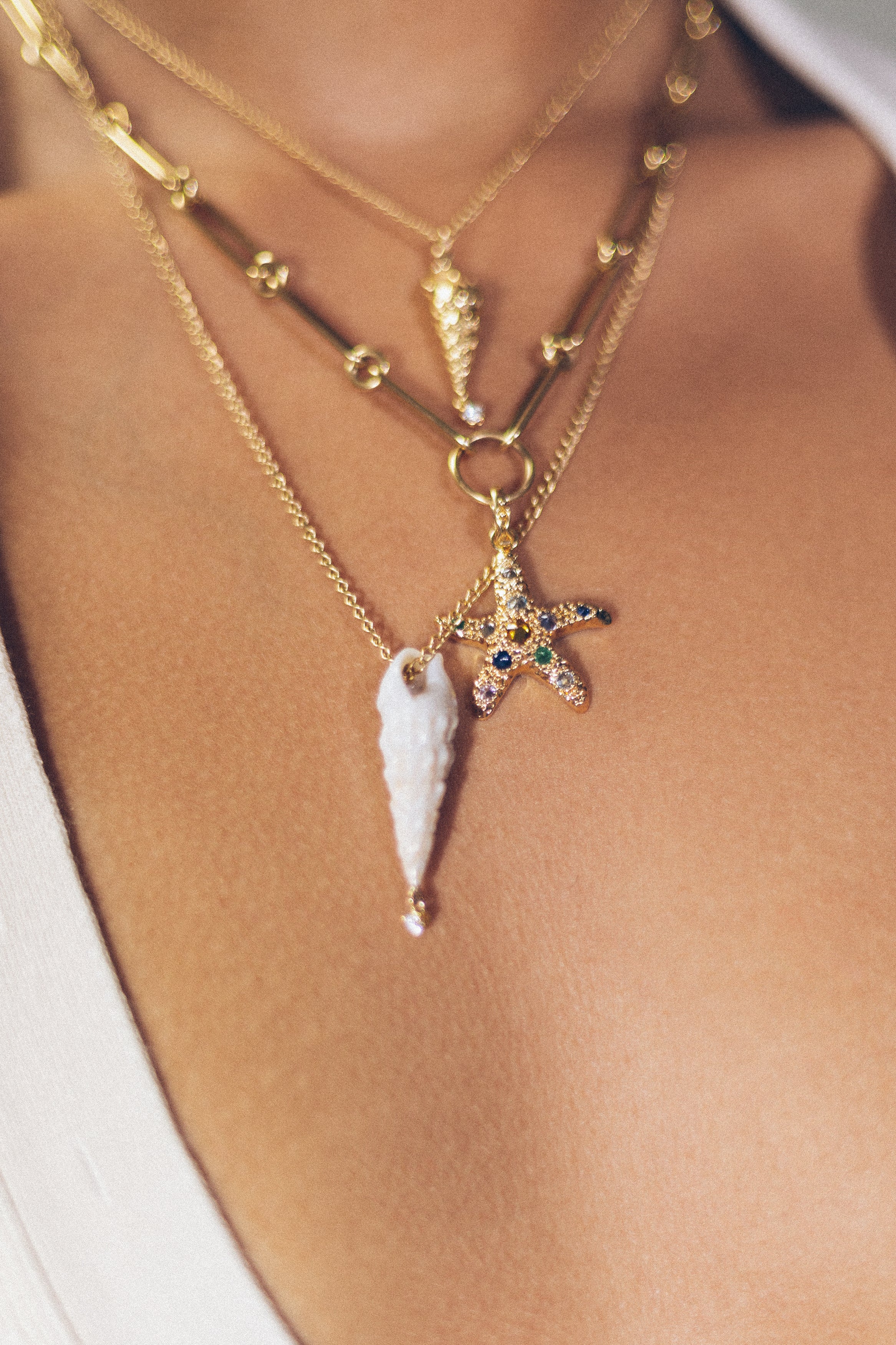 Starfish Pendant - Diamond - Image 5