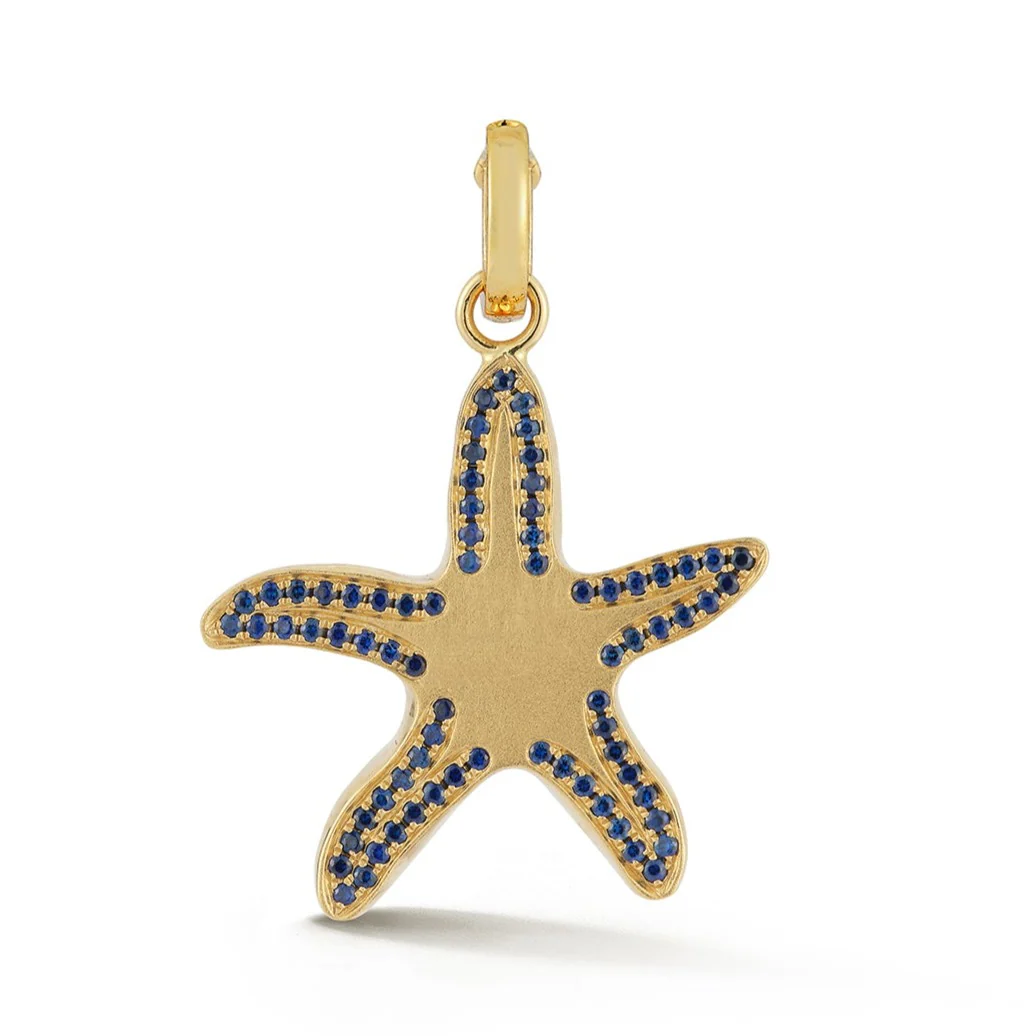 Starfish Pendant - Multi Stone - Image 2