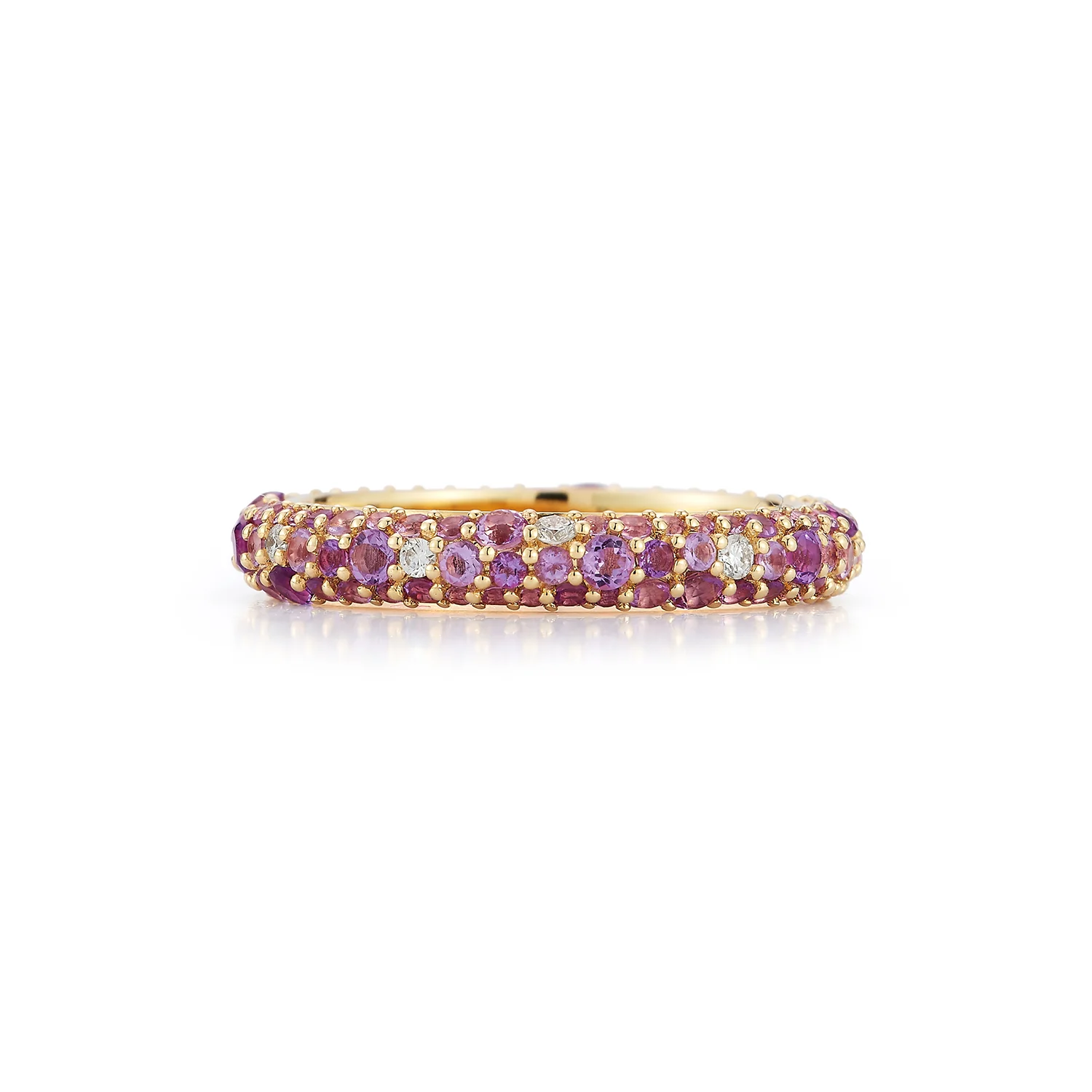 Thin Tidepool Ring - Amethyst - Image 2