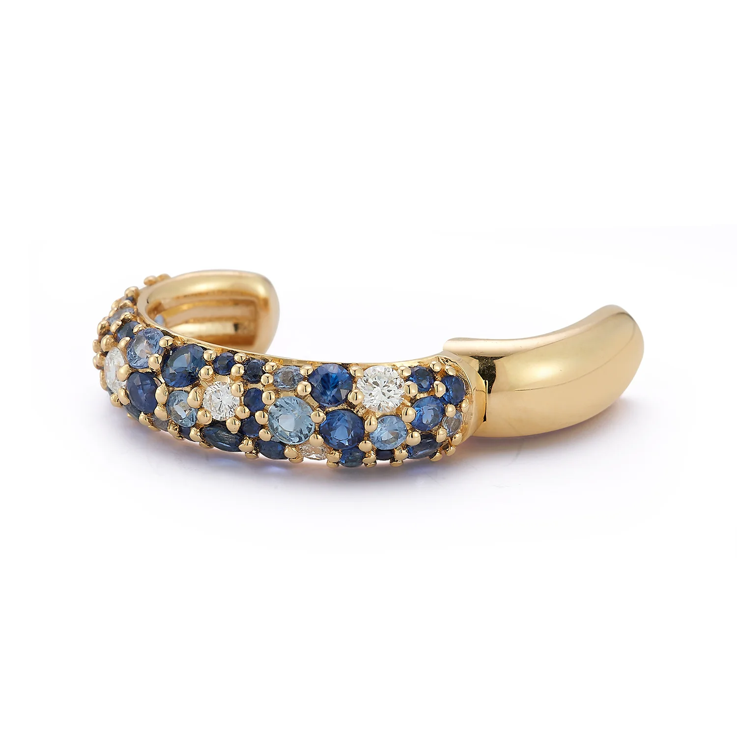 Tidepool Ear Cuff - Sapphire - Image 6